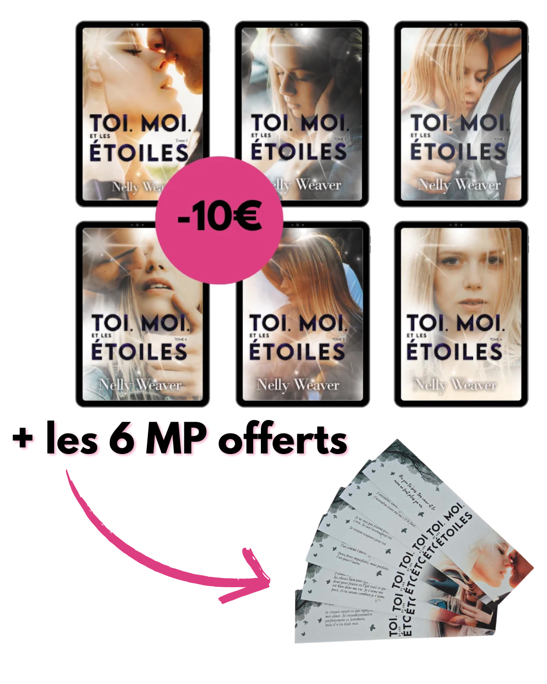 + les 6 marque pages offerts